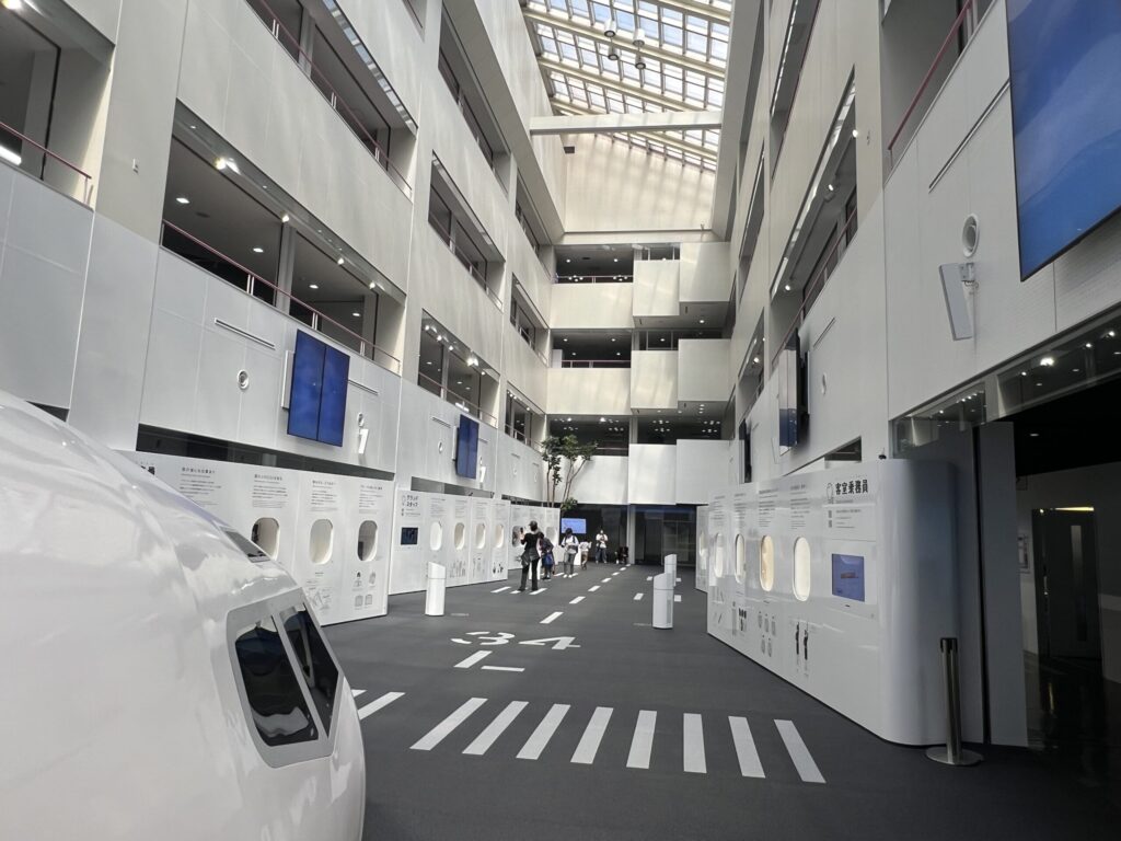 JAL SKY MUSEUMの展示エリア